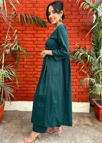Load image into Gallery viewer, Forest Green Cotton Coord