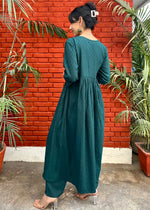 Load image into Gallery viewer, Forest Green Cotton Coord