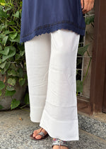 Load image into Gallery viewer, Navy Blue - White Rayon Coord