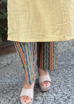 Load image into Gallery viewer, Cream Cotton Kurta Set